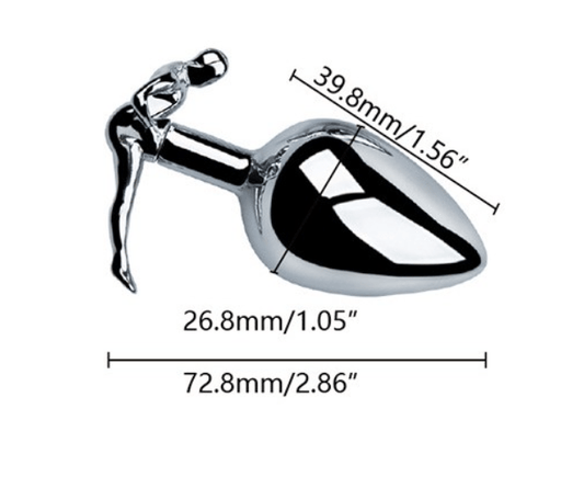 Plug anal de hombre tallas S y M No.130