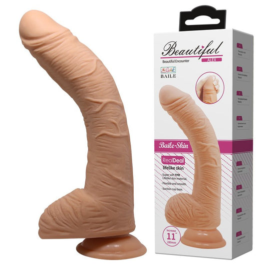 Dildo realista Vibrador PRETTYLOVE BW-008037NR