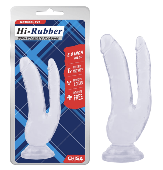 Dildo doble Beom Hi-Rubber 12-11cm CHISA CN-711916420