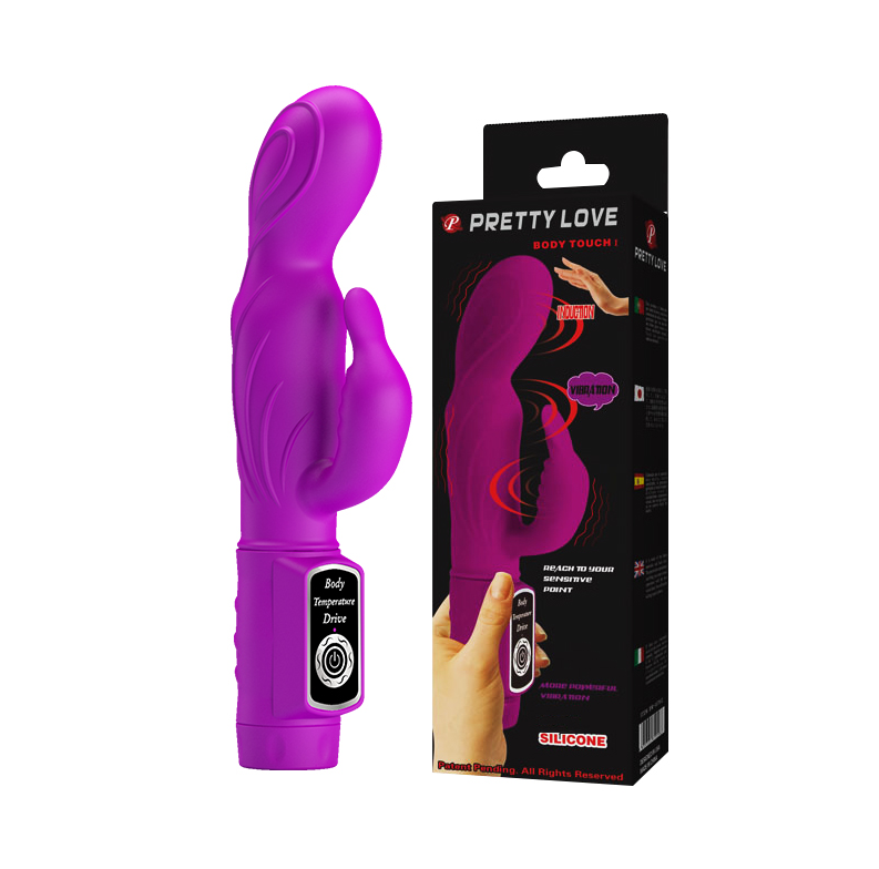 Vibrador conejito con Sensor de presión PRETTYLOVE BW-037032