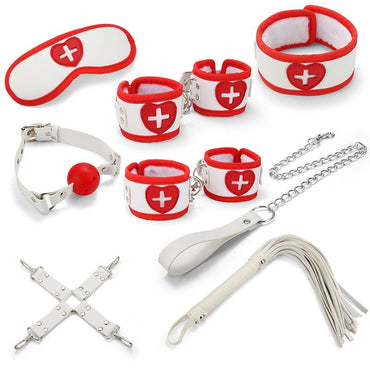 Kit 8 piezas Enfermera y Azafata bondage