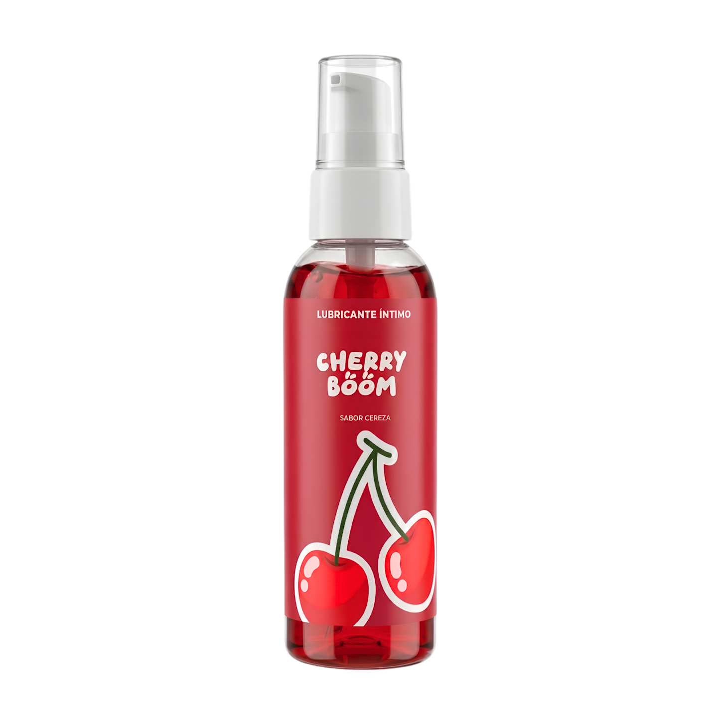 Lubricante Comestible Cherry Efecto Calor BadHabits 60ml
