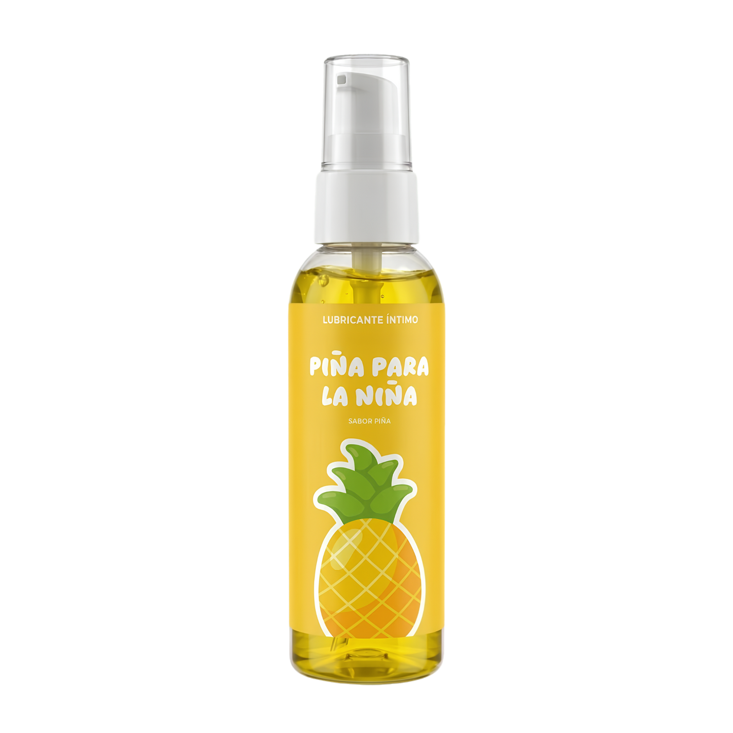 Lubricante Comestible Piña Efecto Calor BadHabits 60ml