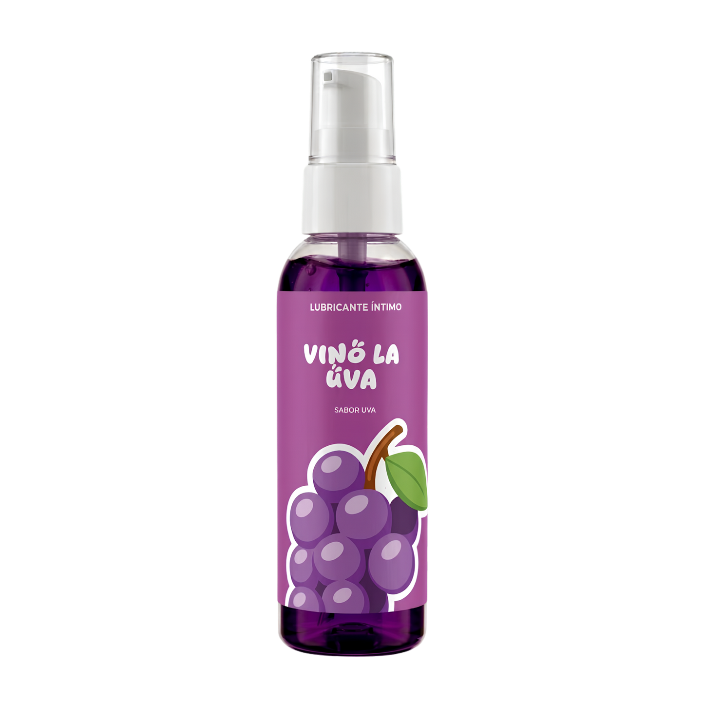 Lubricante Comestible Uva Efecto Calor BadHabits 60ml