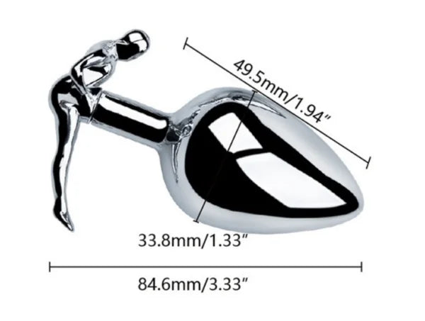 Plug anal de hombre tallas S y M No.130