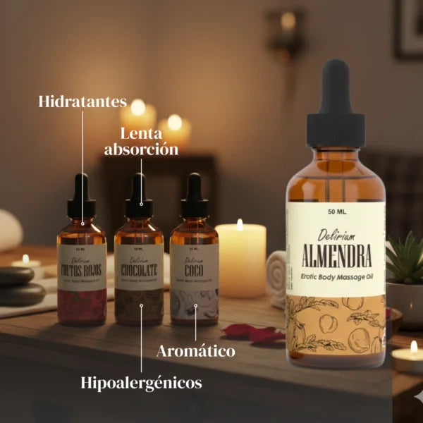 Aceites de masaje Delirium 30ml