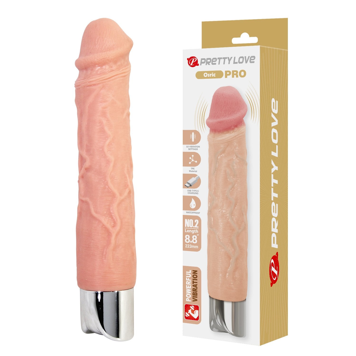 Dildo vibrador Recargable BW-500081DC