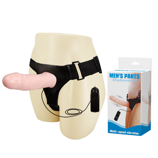 Arnés sexual con funda y vibración BAILE BW-22039
