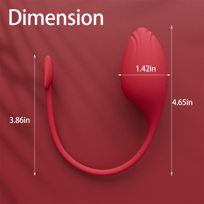 Vibrador a control APP No.924