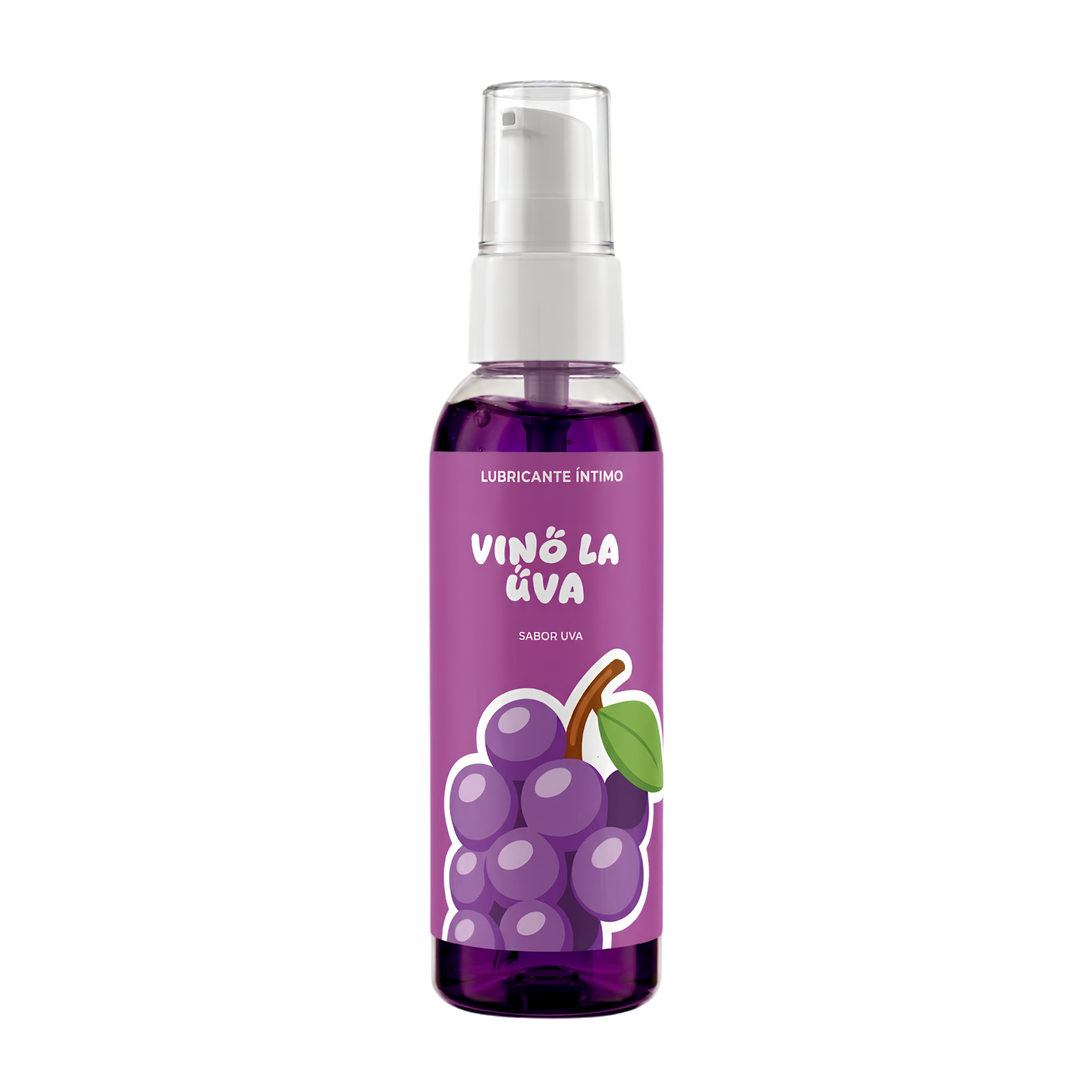 Lubricante Comestible Uva Efecto Calor BadHabits 60ml