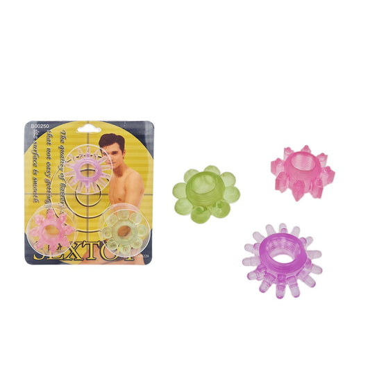 Kit 3 Anillo para pene  NO.381