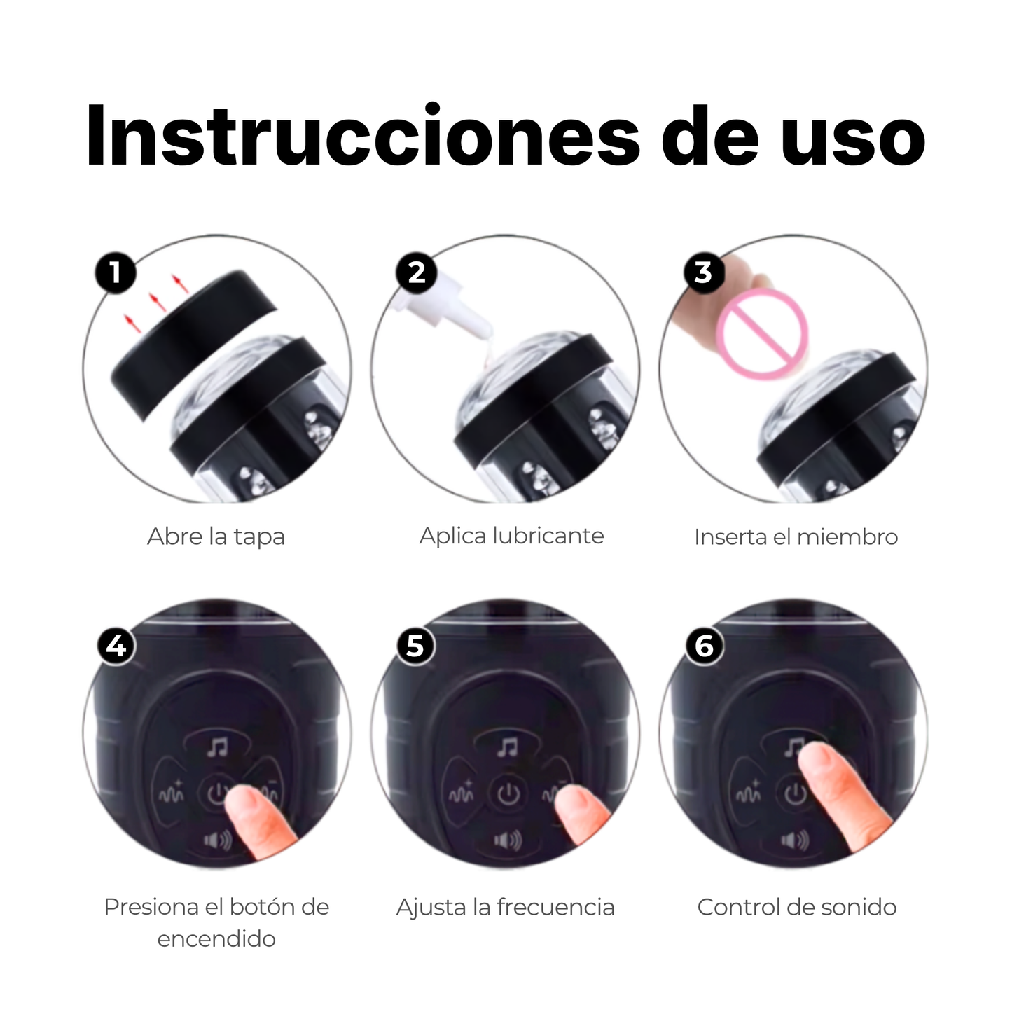 Masturbador Automático Giratorio Andromeda MM-358