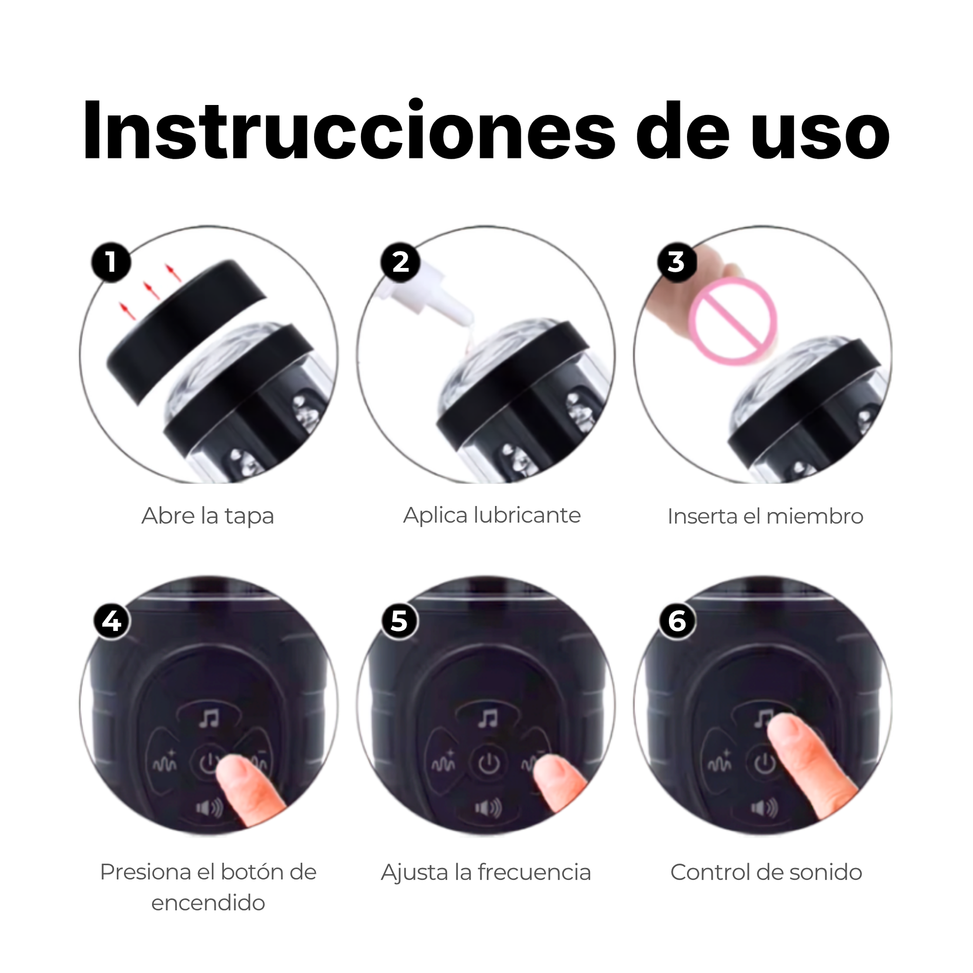 Masturbador Automático Giratorio Andromeda MM-358
